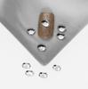 Pacote inteiro de 1440 peças atacado branco plana em forma especial diamante super brilhante pequena gota de chuva prego diamante jóias quadrado amor strass