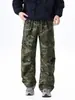 Pantalones de senderismo camuflados personalizados con logo, corte holgado, a prueba de viento, impermeables, para deportes al aire libre y uso casual, disponibles para hombres y mujeres