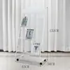 Estante para armazenamento de catálogos e jornais, porta-revistas, estante para livros e jornais, expositor de chão, porta-folhetos e documentos, clipe de expositor de publicidade