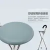 Venta Directa de Fábrica comercio exterior muletas de acero inoxidable ayuda para caminar de rehabilitación trípode para ancianos con taburete muletas bastón plegable portátil