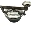 Aço Inoxidável 304 Grau Sanitário Pressão Atmosférica Tampa de Inspeção Flange Redonda Grau Sanitário Abertura para Mão Fornecimento Direto da Fábrica
