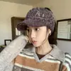 Venta al por mayor del fabricante Otoño e Invierno Nuevos Sombreros Deportivos y de Ocio para Exteriores Mezcla de Piel de Conejo Sombreros Vacíos en la Parte Superior Sombreros de Pico de Pato Se Pueden Atar en Coletas