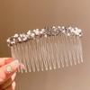 Pente de cabelo quebrado doce brilhante para crianças na parte de trás da cabeça da menina para todos os jogos Artefato de acabamento de cabelo quebrado Clipe lateral