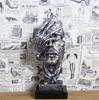 Figuras abstractas retro simples nórdicas que no escuchan los adornos escultóricos, decoración de la entrada de la sala de estar del hogar, adornos de escritorio