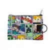 Mi Mundo Portamonedas Plegable Bolsita Expandible para Niños Portátil Mini Porta Llaves Tarjeta Mini Portamonedas