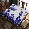 Tapete de Mahjong Transfronteiriço Amazon Tapete de Jogo de Tabuleiro Resistente a Manchas Silencioso Antiderrapante Superfície Fina Lisa Tapete de Mesa para Cartas de Jogo Fabricante