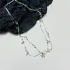 Diseño de nicho sentido de alta gama pendientes de borla con lentejuelas metálicas para mujer moda de lujo ligero combinan con todo nuevos pendientes de moda 2025