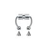 Anillo nasal magnético no perforado transfronterizo no perforado magnético pseudo-clavo nasal clip nasal banda nasal anillo nasal de acero inoxidable al por mayor