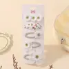 Amazon Girl Set de Pasadores de Margarita Fresca Accesorios para el Cabello de Flores Pinza para Flequillo Lindo Pasador de Tela Hecho a Mano 3684