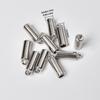 Suministro de fabricante de cordones de 4 mm/7 mm para cinturón, con cabeza de bala de metal, para sudadera, sombrero, cuerda, hebilla, accesorios de joyería