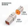Arnés de cableado del conector Dechi DT04-2P enchufe conector impermeable 4/6/8p acoplamiento macho y hembra DT06-2S