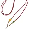 Cordão para Pingente, Cordão Trançado, Acessórios de Flor de Cera de Abelha, Cordão para Colar, Cordão para Suéter, Acessórios para Colar, Cordão Ajustável para Pendurar Pingente
