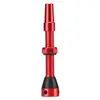 Liga de Alumínio Colorida Válvula a Vácuo de Bicicleta Pneu Tubeless Acessórios Franceses Furo Lateral Núcleo de Válvula Pronto