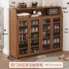Zapatero para Entrada de Casa Simple Dormitorio Multicapa a Prueba de Polvo con Puerta Zapatero Organizador de Almacenamiento Gabinete de Pasillo