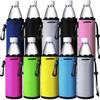 Funda Térmica para Taza, Vaso de Vidrio para Agua, Bolsa Funda de Material de Buceo con Aislamiento Térmico, Funda Portátil para Botella de Agua para Deportes al Aire Libre, Universal para Uso para Llevar