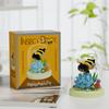 Senbao 611050 Caja de Música de Té de Flores Juguete de Ensamblaje Infantil Compatible con Bloques de Construcción de Juguete de Alta Calidad Regalo de Flores Venta al por Mayor