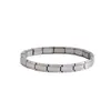 Aliexpress Venda Quente Pulseira Módulo Italiano Feminina 7mm Elástica Mix and Match Moda Aço Inoxidável Acessórios Jovens DIY