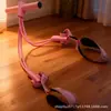 Pedal de Pie Multifuncional Transfronterizo Banda de Resistencia Asistente de Abdominales Fitness Adelgazamiento Cuerda de Resistencia para Piernas Herramienta de Ejercicio Abdominal
