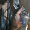Muñeca de Algodón de Tela DIY Fantasma Colgante Malla Dorada Textura de Tela Vestido Láser Ultra-transparente Cola Gradiente ins
