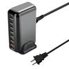 Cargador GaN PD3.1 de 600 W, cargador PD multipuerto de 500 W, cargador de 320 W, adaptador de 440 W