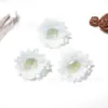 Flor de Ciruelo Simulada de 5.5 cm Cabezal DIY Corona Accesorios de Tela Accesorios para el Cabello Accesorios para Ropa Props de Fotografía Flor Decoración del Hogar