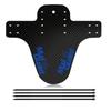 Nuevo Guardabarros para Bicicleta de Montaña Descenso Patrón de Fibra de Carbono Colorido Guardabarros Bicicleta de Carretera Accesorios para Bicicleta