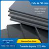 Lida cinza escuro folha de PVC haste de plástico rígido UPVC folha de PVC folha de borracha CPVC folha dura de PVC bege