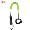 SUP Prancha de Paddle Inflável Corda de Segurança para Surf Swivel Lifeline Corda Retrátil 7mm Prancha de Surf