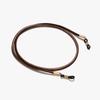 Cordón para gafas cuerda para gafas cadena para gafas cuerda de PU trenzada para gafas empaque individual accesorios para gafas [cuerda de cuero PU]]
