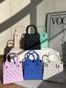 Bolso cuadrado pequeño portátil de EVA, nuevo, transfronterizo, sencillo, impermeable, de color sólido, con diseño de rombos, para bricolaje