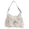 Bolso de viaje retro de gran capacidad, moderno y a la moda, para mujer, nueva colección 2026, diseño artístico, de un solo hombro o para llevar bajo el brazo