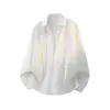 Camisa de Manga Larga de Moda Nueva Primavera 2026 para Hombre de Amazon Transfronterizo, Talla Grande Diseño Moderno Camisa de Manga Larga