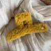 Color Macarrón Clip de Navidad Rojo Nuevo Clip Tiburón de Alta Gama en la Parte Posterior de la Cabeza con Pinzas Grandes para el Cabello y Accesorios para el Cabello