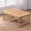 Mesa de Café Pequena Estilo Japonês com Janela de Canto, Mesa Tatami, Mesa Baixa Simples Inspirada em Zen, Mesa Pequena para Uso Doméstico na Varanda, Conjunto de Mesa e Cadeiras para Pousada