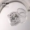 Lantejoulas Irregulares de Vidro para Nail Art, Acessórios de Nail Art de Luxo Leve, Brilhantes Super Iridescentes em Caixa, Decorações de Unha Exquisitas Atacado