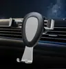 Soporte para Teléfono de Coche Multifuncional de Aleación de Aluminio con Sensor de Gravedad, Clip Universal Transfronterizo para Ventilación de Aire, Montaje Estable
