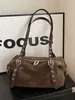 Nuevo bolso de hombro para mujer 2026, gran capacidad, versátil para el uso diario, estilo retro otoño/invierno, bolso de mujer Melard
