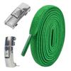 Hebilla de Cordón Elástico Perezoso de 8 mm Sin Atar Cordón de Zapato Elástico de 8 mm de Ancho para Hombres y Niños Sujetador Sin Atar