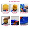 Inflador de Globos Manual de Pie para Flotador de Natación Caballo Saltador Pelota de Yoga Herramienta de Bomba Infladora de Pie