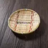 Productos Tejidos de Bambú Hechos a Mano para el Hogar Anti-Moscas y a Prueba de Insectos con Cubierta de Malla para Verduras para Secar Cesta para Pan al Vapor Cubierta de Mesa Cesta para Frutas Recogedor