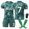 2425 Tottenham Hotspur Uniforme de futebol para dois jogadores nº. Camisa 7 Sun Xingu 9 Richarlison 17 Romero 10 Madison