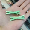 Clip de Pato de Color Caramelo de 4.5cm Pasador Cruzado Clip Lateral de Dibujos Animados para Niños Accesorios para el Cabello Nuevo Clip de Color Aleación