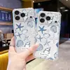 Estrella de Mar Concha Estilo Ins Japonés y Coreano Gama Alta Funda para Teléfono Iphone17 Apple 16Pro Modelo Nuevo Cubierta Completa Transparente 15