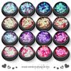 Gradiente a laser transfronteiriço 3mm coração amor nail art lantejoulas ultra-fino glitter unha polonês cola DIY nail art jóias