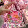 Presilhas de Cabelo Mini Princesa em Caixa, Presilhas para Franja, Presilhas para Testa, Elásticos de Cabelo Infantis que Não Danificam o Cabelo, Anel de Polegar Atacado