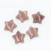 Cristal natural pedra semipreciosa 20mm mini estrela de cinco pontas diy capa de celular grampo de cabelo beleza material estrela transfronteiriço