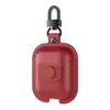 Adecuado para Estuche Protector AirPods Pro 1ª/2ª Generación Universal Color Sólido Estuche de Cuero 3ª Generación Estuche Protector para Auriculares Bluetooth Apple