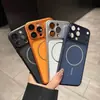 El Nuevo Modelo se Transforma Instantáneamente en un Falso iPhone 17 Pro Max Espacio Estelar Naranja, Adecuado para iPhone 18 Pro Max, con una Funda Dura Mate para Teléfono