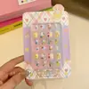 Pegatinas para Uñas Infantiles Niña Autoadhesivas Dibujos Animados Lindas Princesa Pegatinas para Dedos No Tóxicas e Inodoras Pegatinas para Uñas