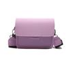Bolsa Feminina Cor Sólida PU Costura Carro Retrô Textura de Alta Qualidade Gancho de Metal Bolsa de Ombro Bolsa Transversal Bolsa Pequena Quadrada